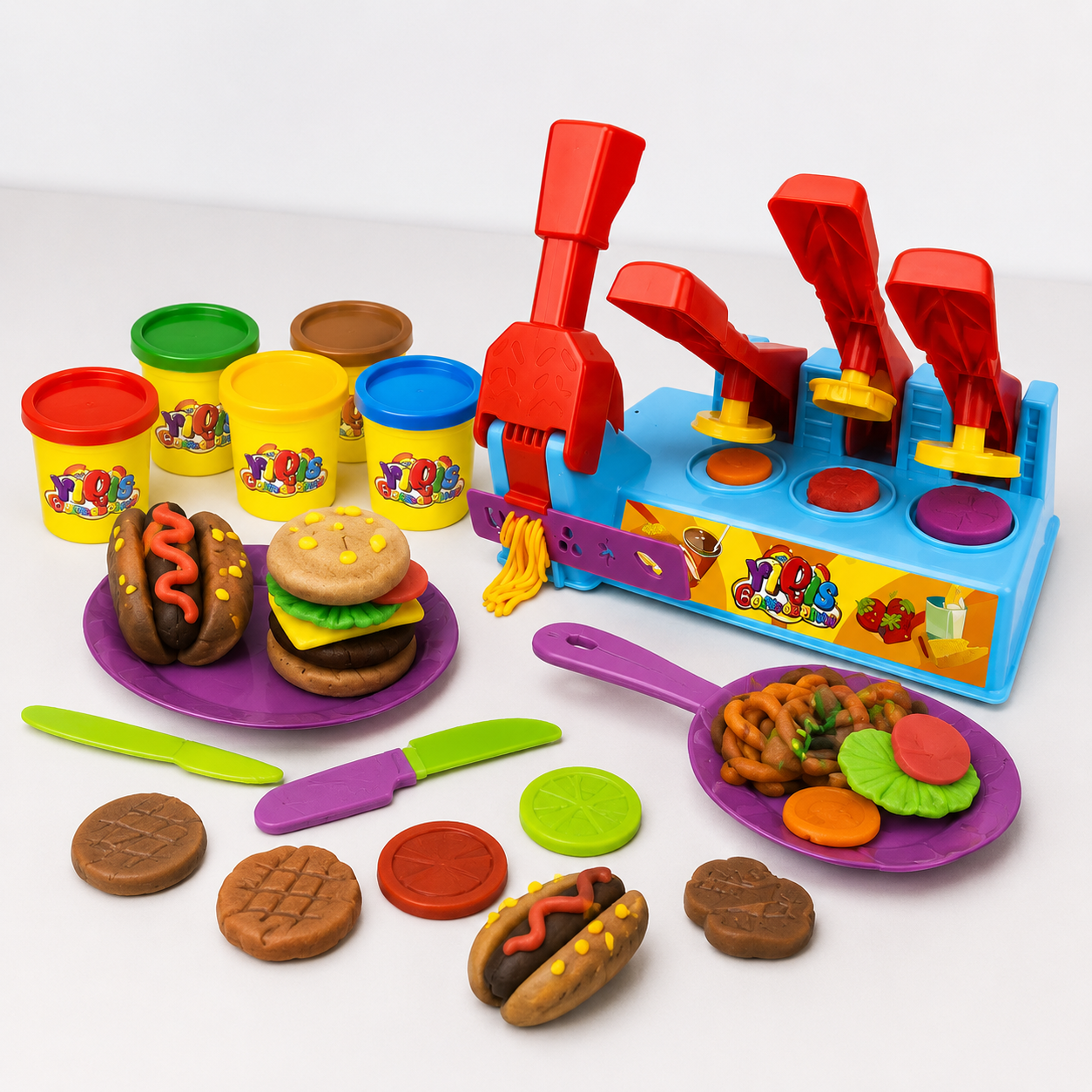 Clay Playset for Kids – Creative Dough Activity Toy