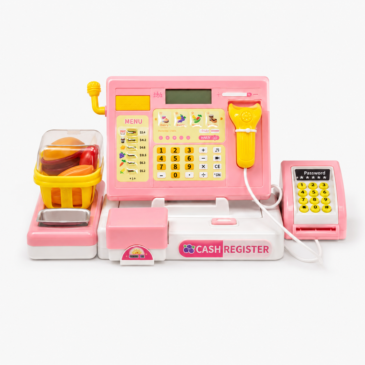 Cash Counter Shopping Playset for Kids