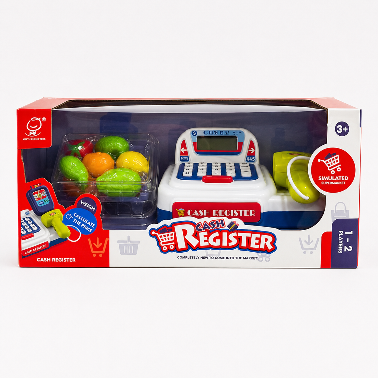 Cash Counter Pretend Play Set for Kids