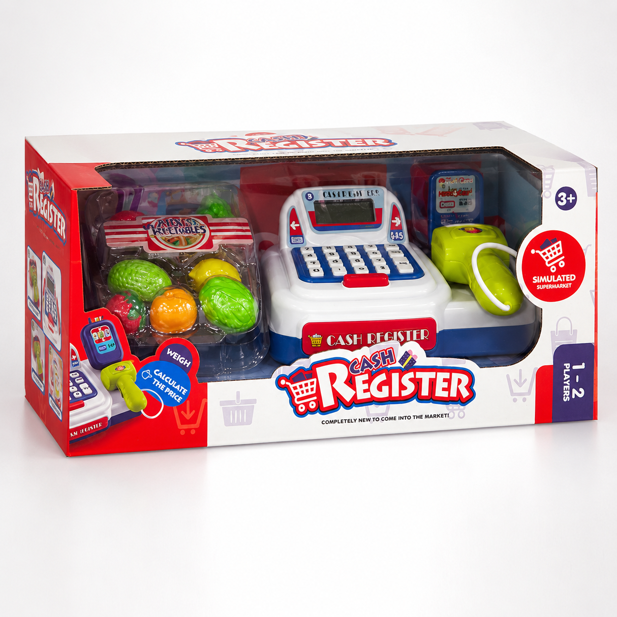 Cash Counter Pretend Play Set for Kids