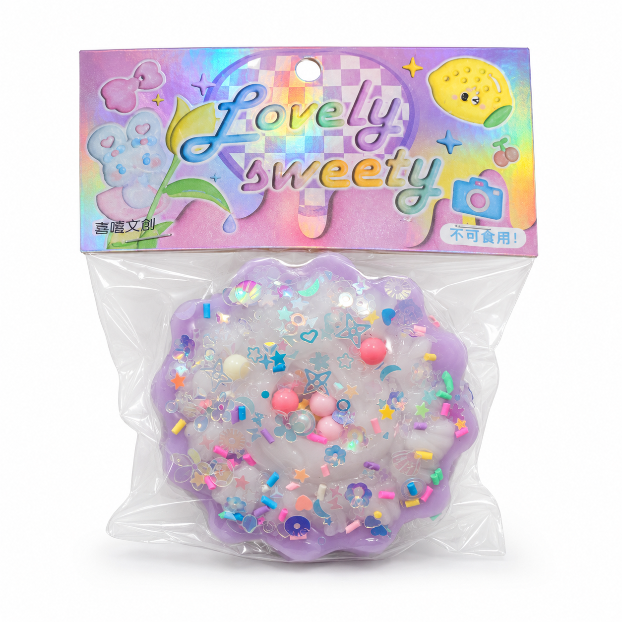 FTY-SQ-001 Jelly Sweety Charm Squishy Toy