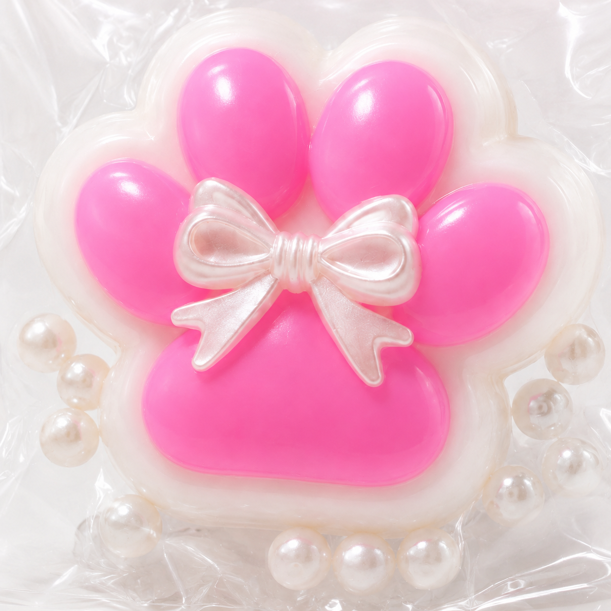 FTY-SQ-003 Paw Charm Squishy Toy
