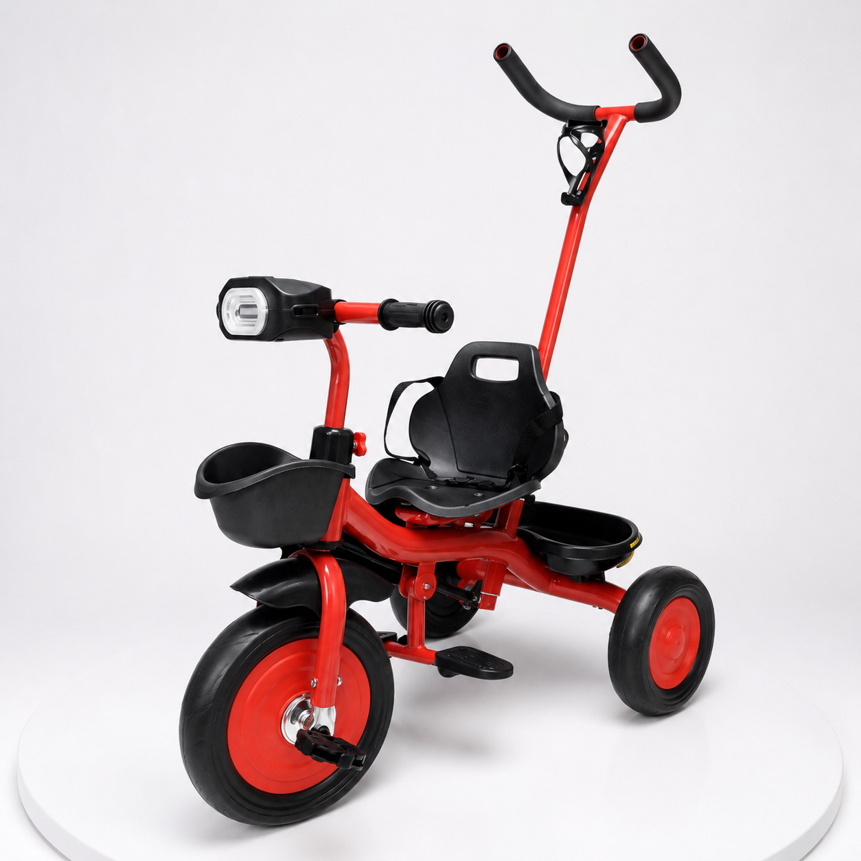 TS430 - Kids Tricycle with Parent Push Handle