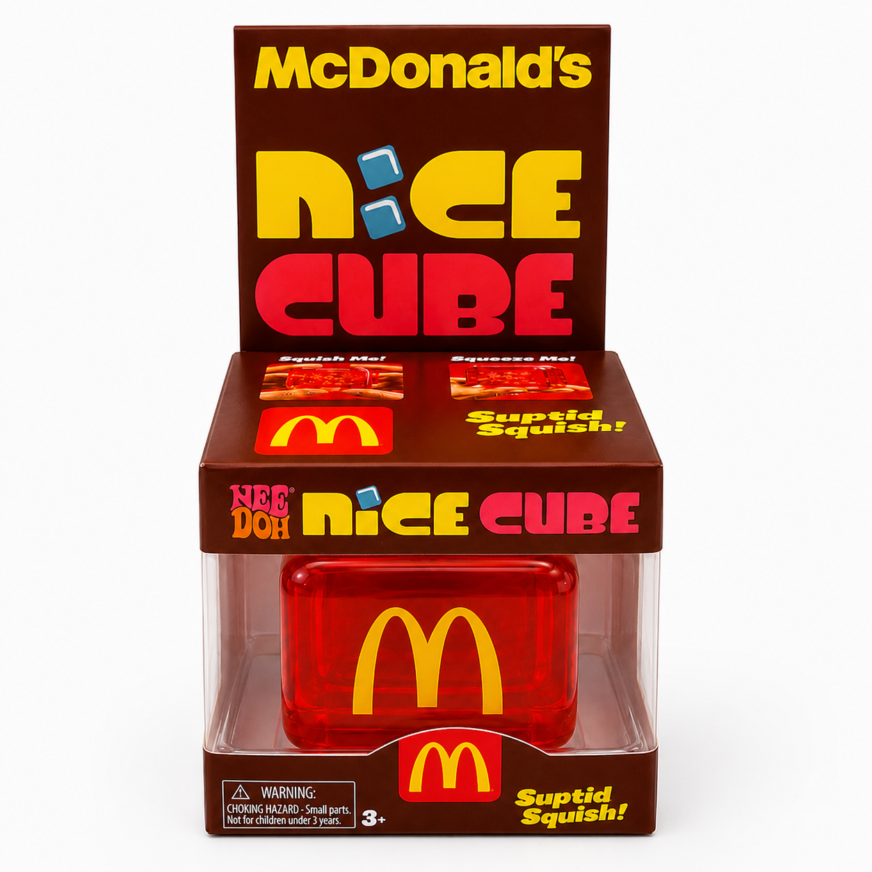 FTY-SQ-005 Fast Food Nice Cube Squishy Toy