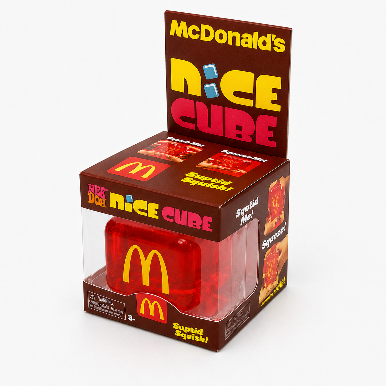 FTY-SQ-005 Fast Food Nice Cube Squishy Toy