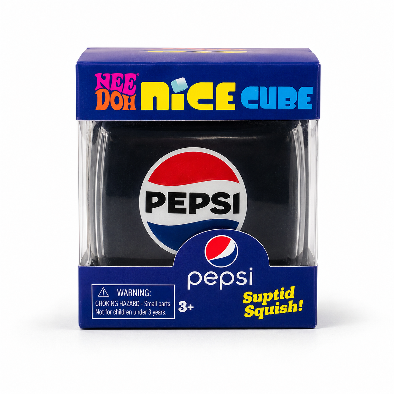 Nee Doh Nice Cube Squishy Toy – Soft Drink Style Squishy Cube for Kids
