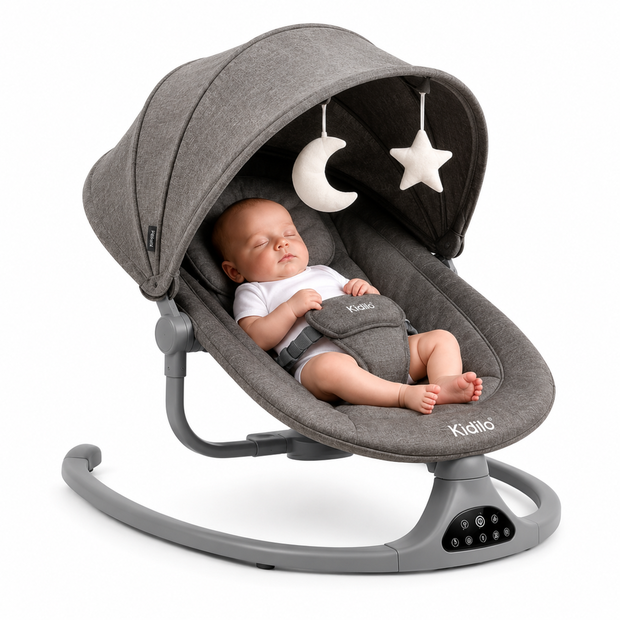 Kidilo 3-in-1 Electric Baby Swing & Bouncer