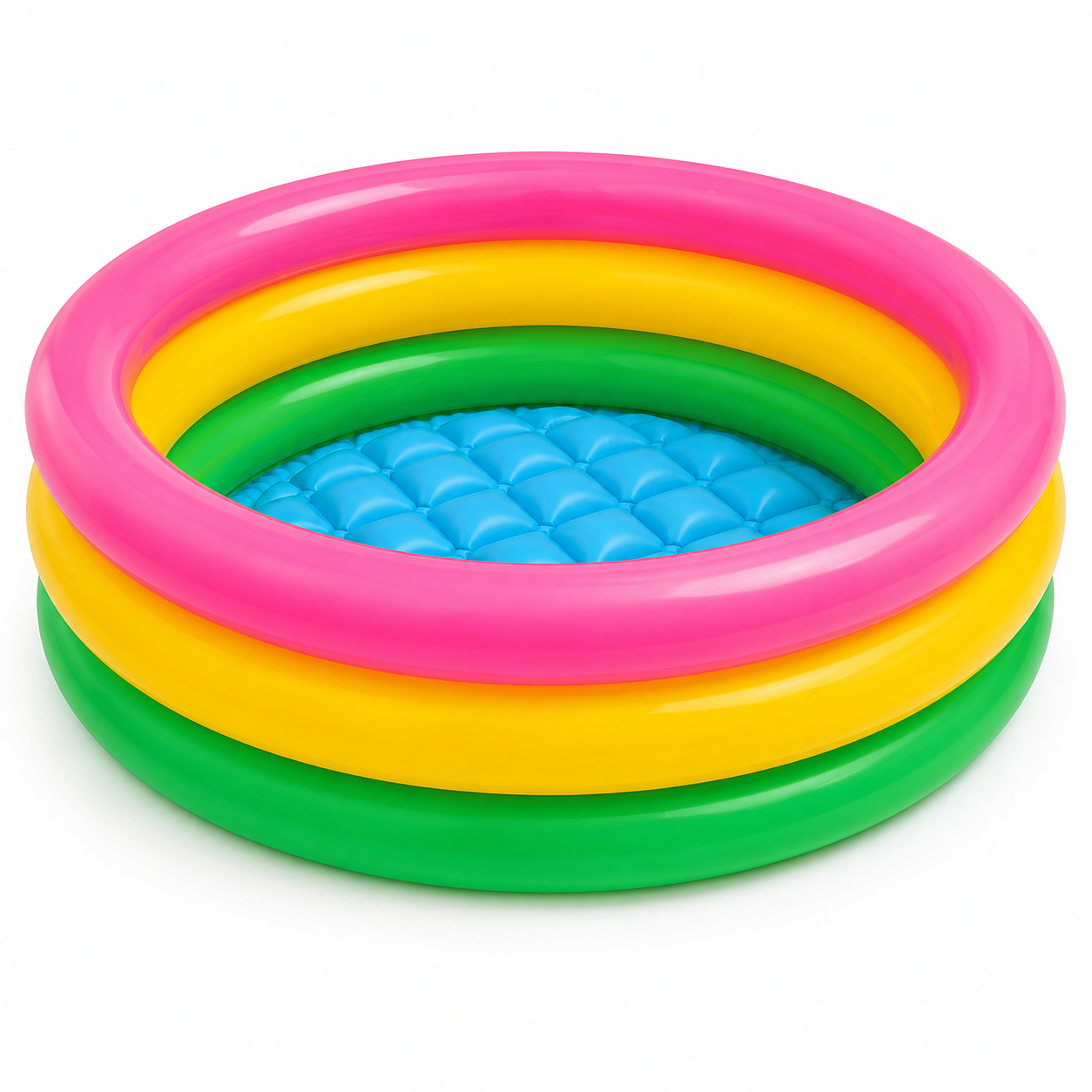Kids Inflatable Pool – Colorful Round Baby Water Pool Available in 4 Sizes