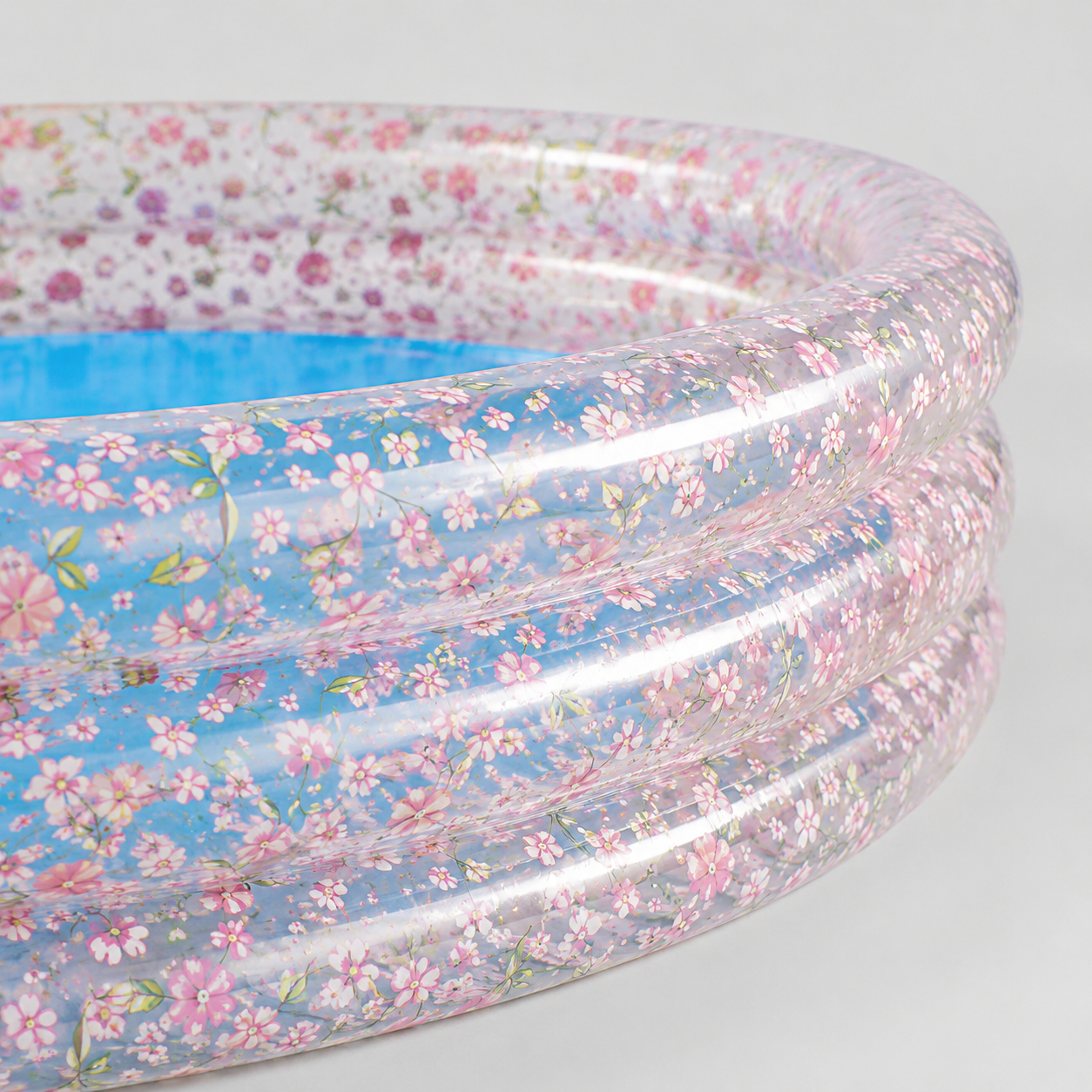 Intex Sweet Blossom Pool – Kids Inflatable Floral Round Water Pool