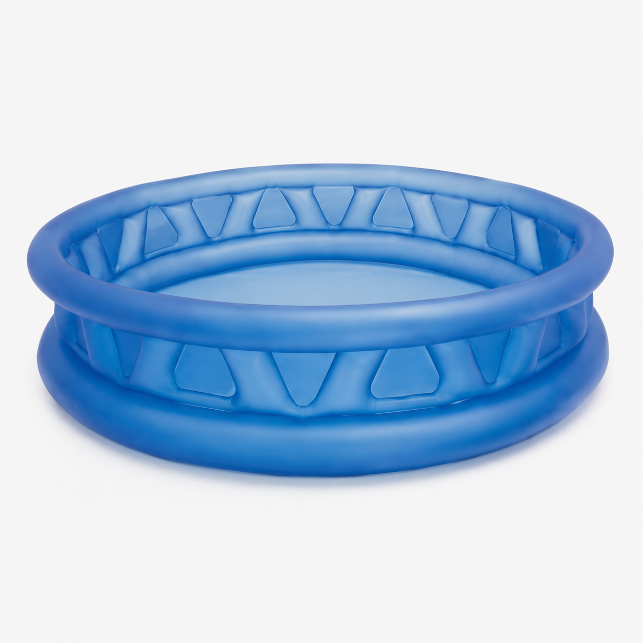 Intex Soft Side Inflatable Pool 74×18in – Large Round Kids Swimming Pool