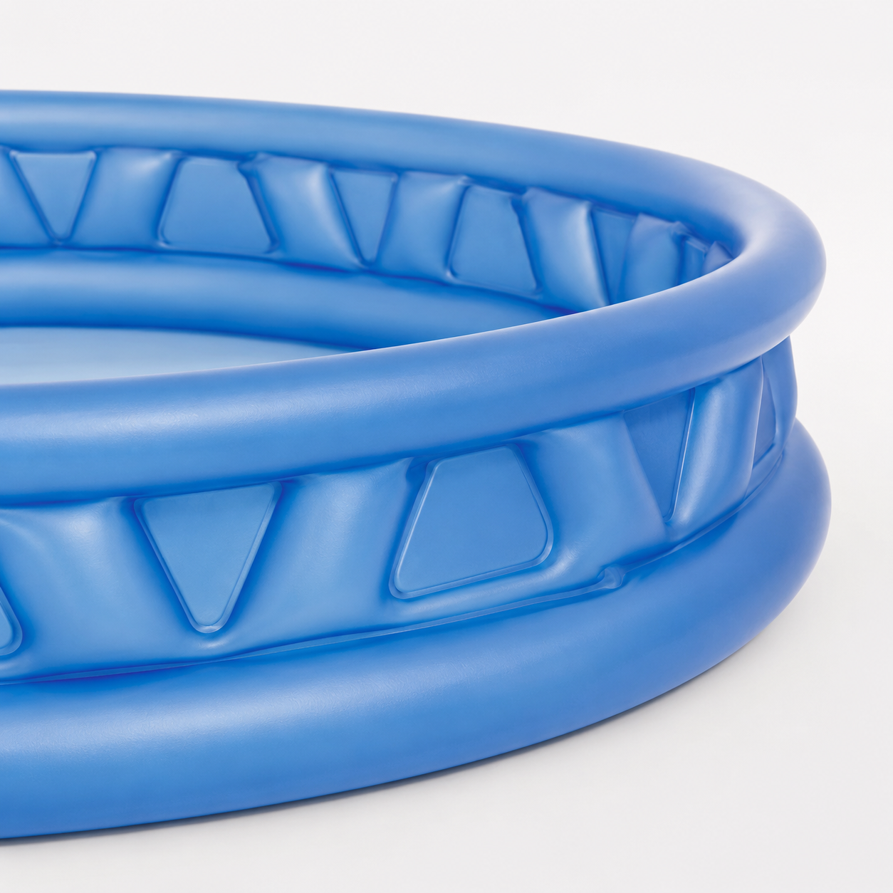 Intex Soft Side Inflatable Pool 74×18in – Large Round Kids Swimming Pool