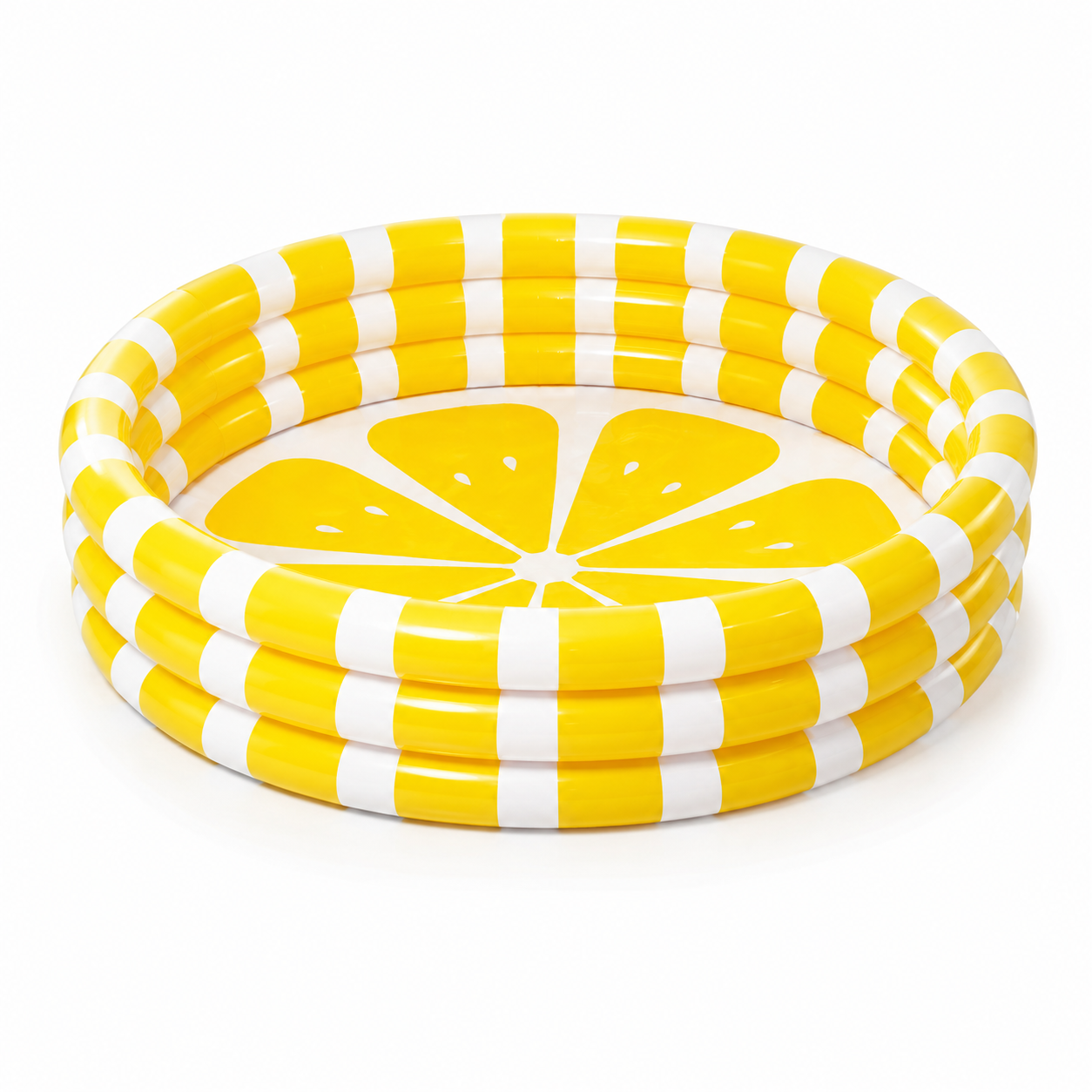 Intex Zesty Lemon Pool 58×12in – Round Kids Inflatable Swimming Pool