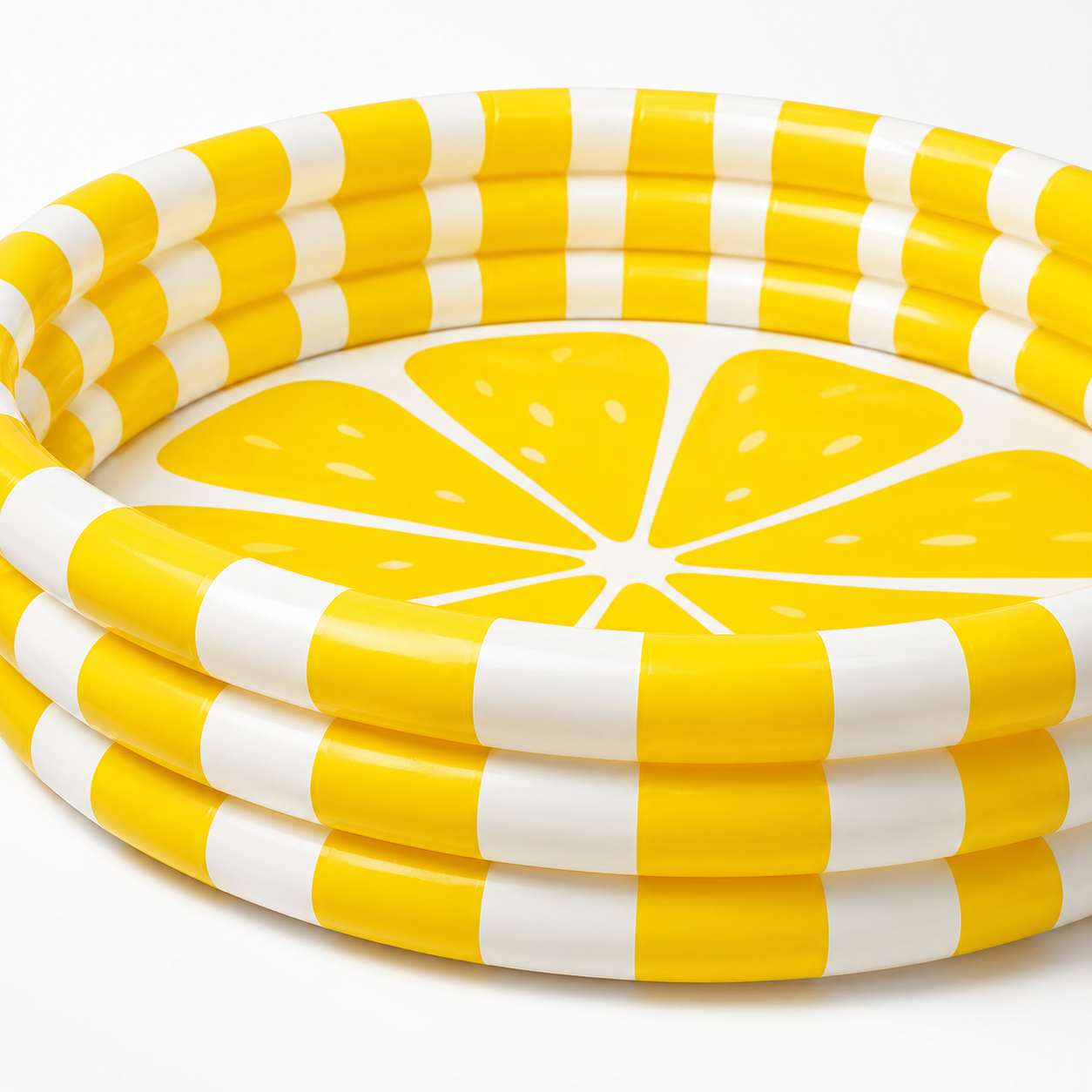 Intex Zesty Lemon Pool 58×12in – Round Kids Inflatable Swimming Pool