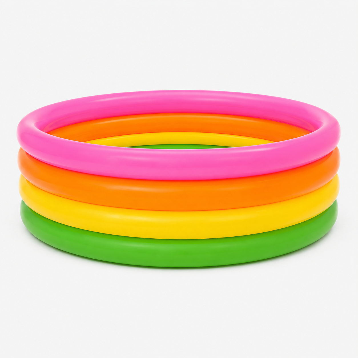 Intex Sunset Glow Inflatable Pool 66×18in – Colorful Kids Swimming Pool