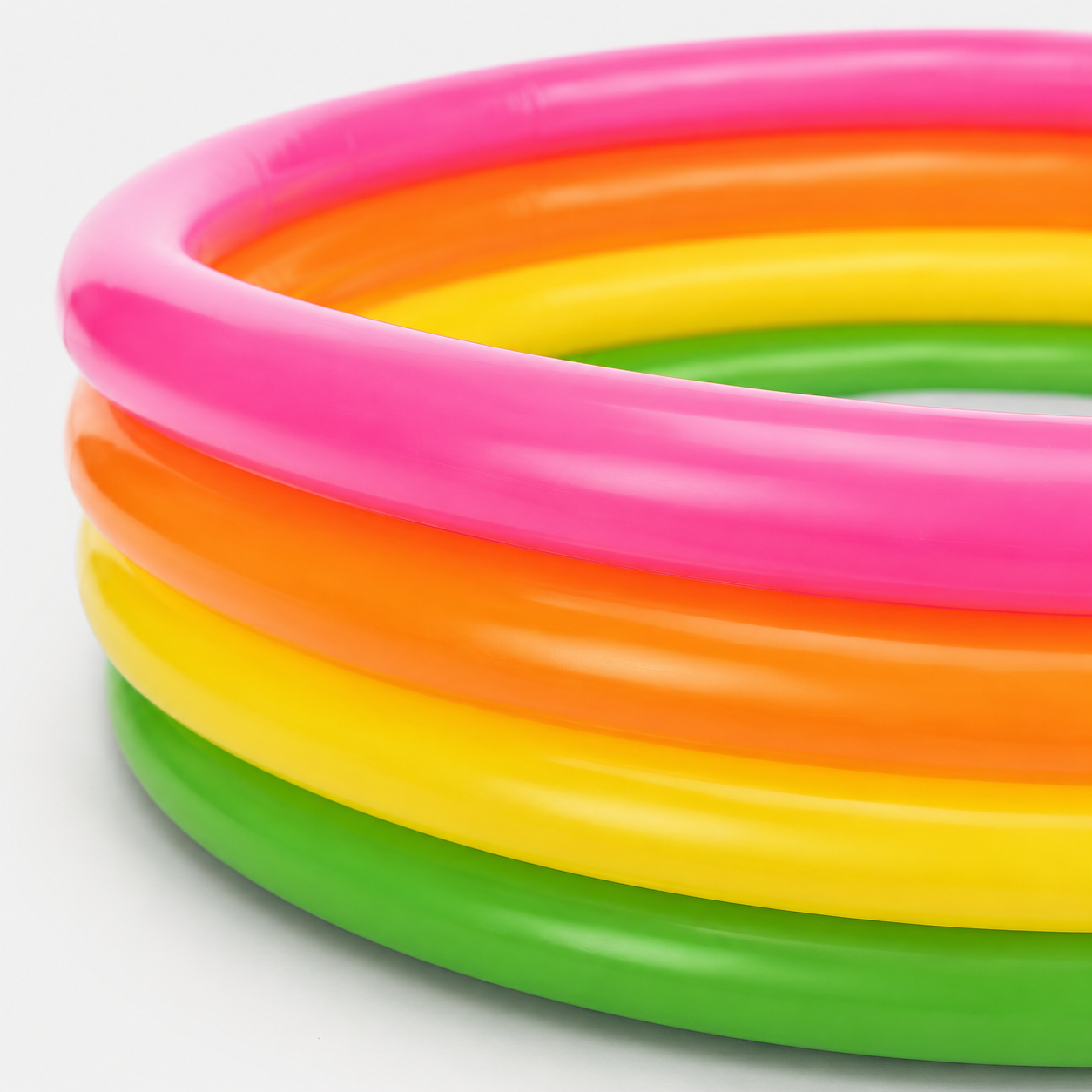 Intex Sunset Glow Inflatable Pool 66×18in – Colorful Kids Swimming Pool