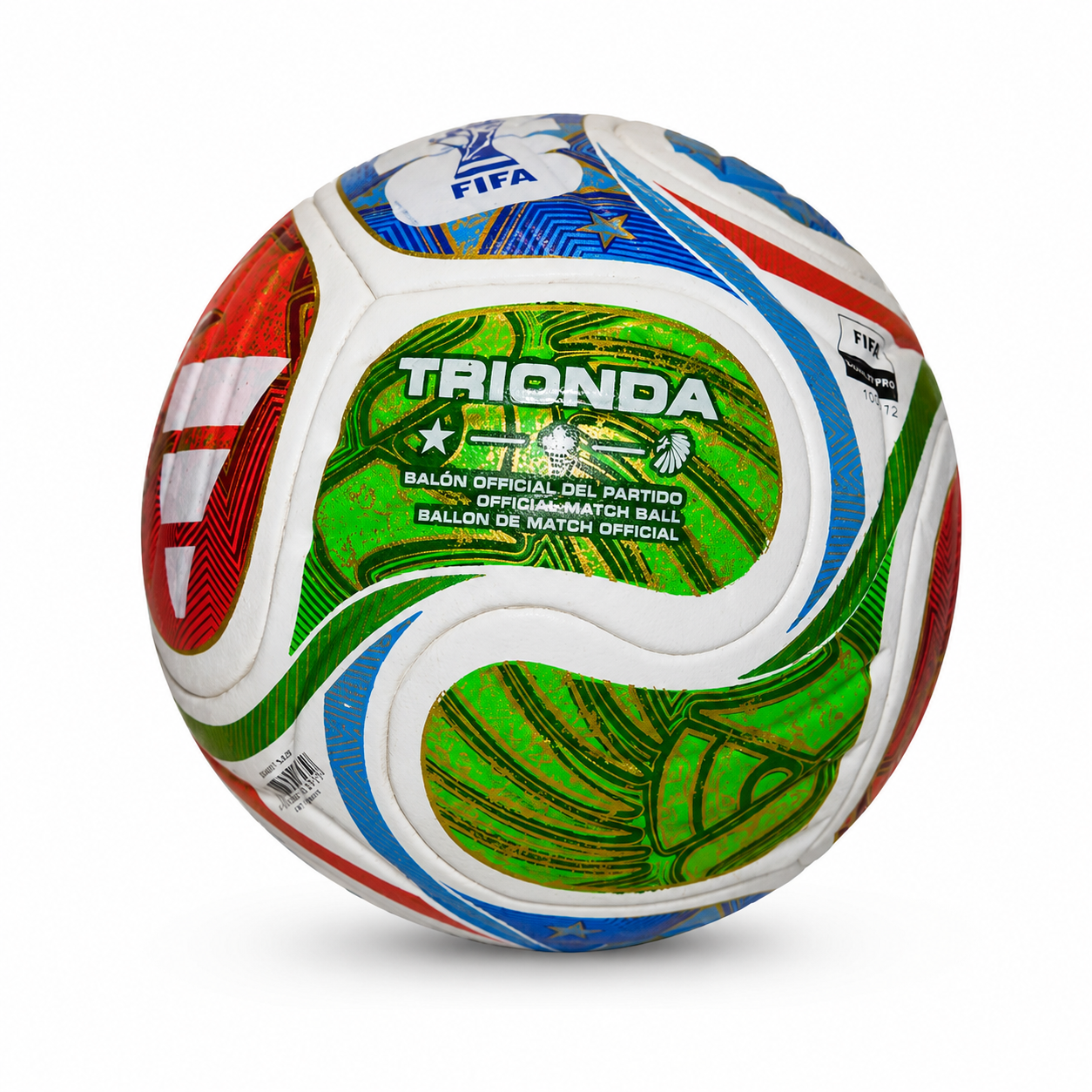 Trionda Style Football – FIFA World Cup Inspired Match Ball for Outdoor Play