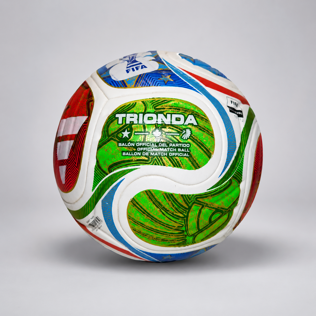 Trionda Style Football – FIFA World Cup Inspired Match Ball for Outdoor Play