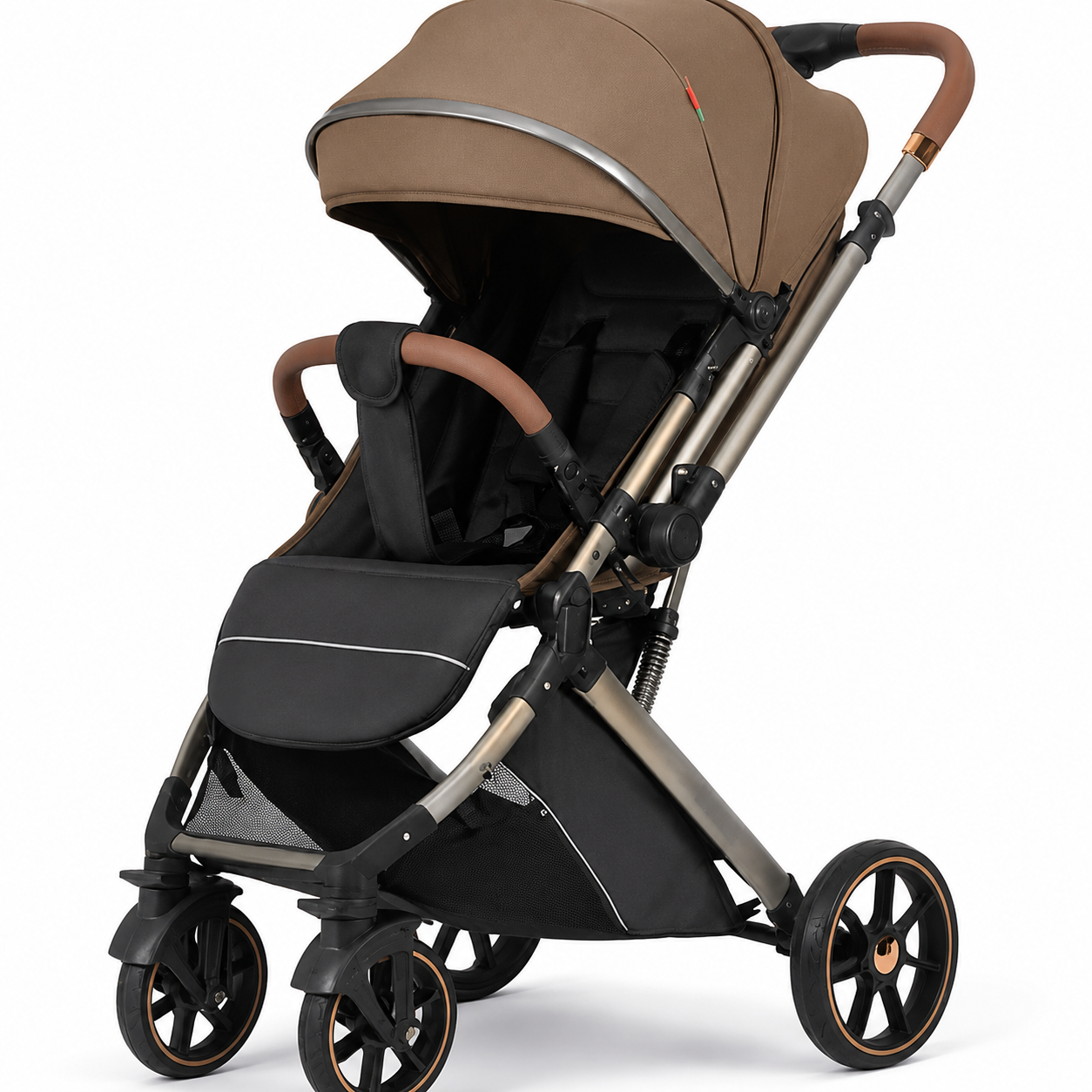 Kidilo 6600 Baby Stroller – Foldable Portable Pram with Canopy