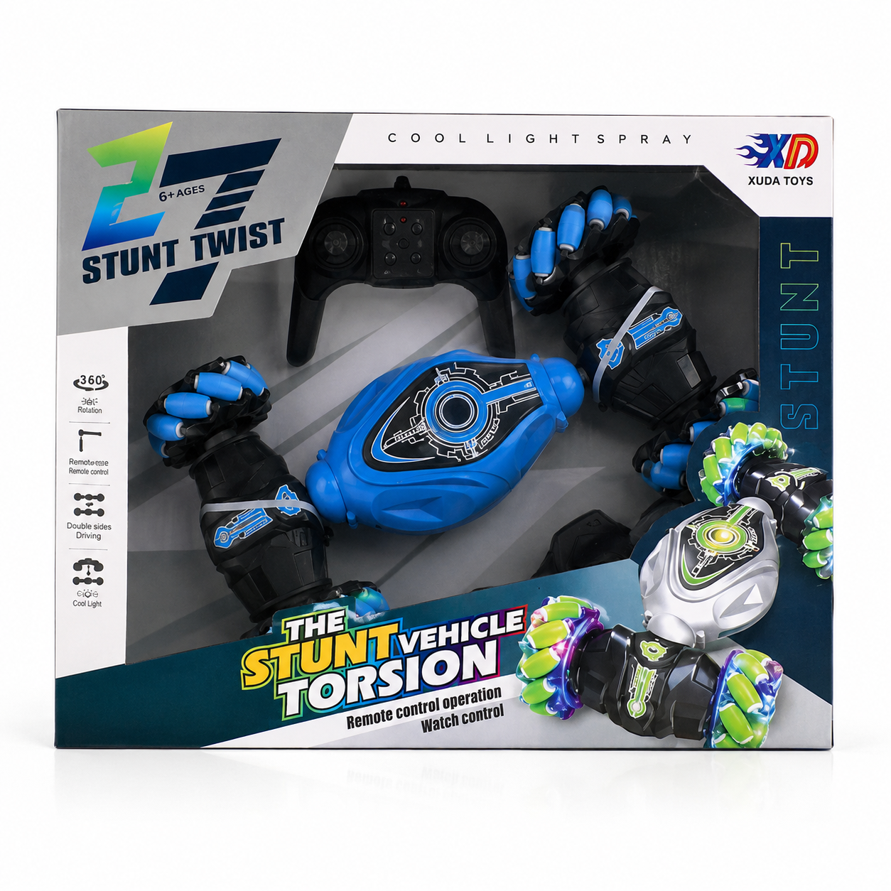 Stunt Twist RC Torsion Vehicle – Remote Control Stunt Car, Ages 6+