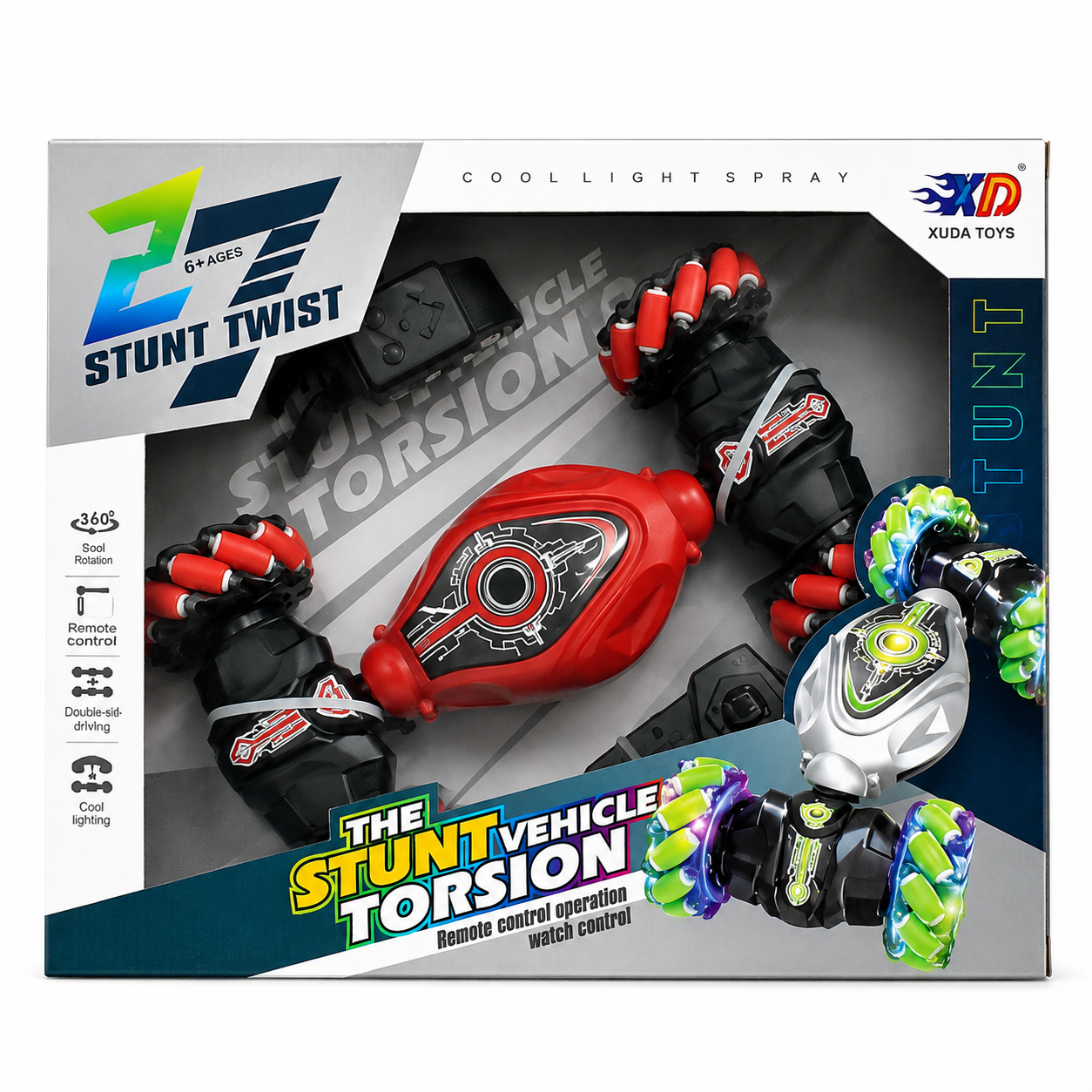 Stunt Twist RC Torsion Vehicle – Remote Control Stunt Car, Ages 6+