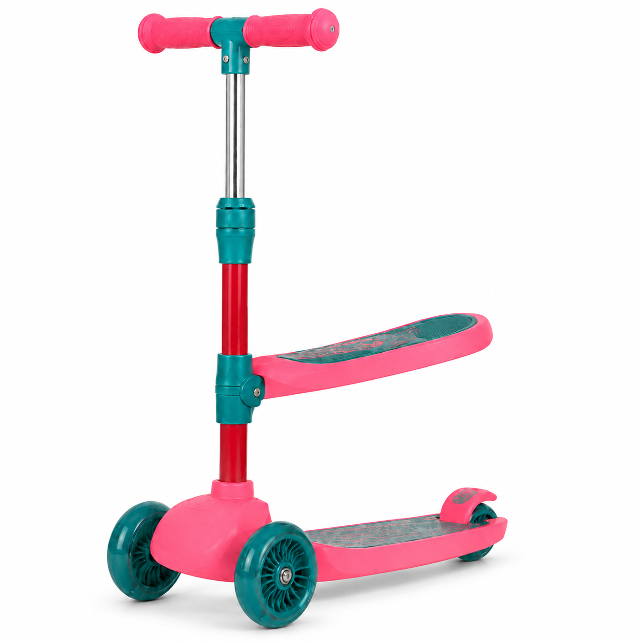 Kids Seat Scooty Ride-On Scooter with Support Seat