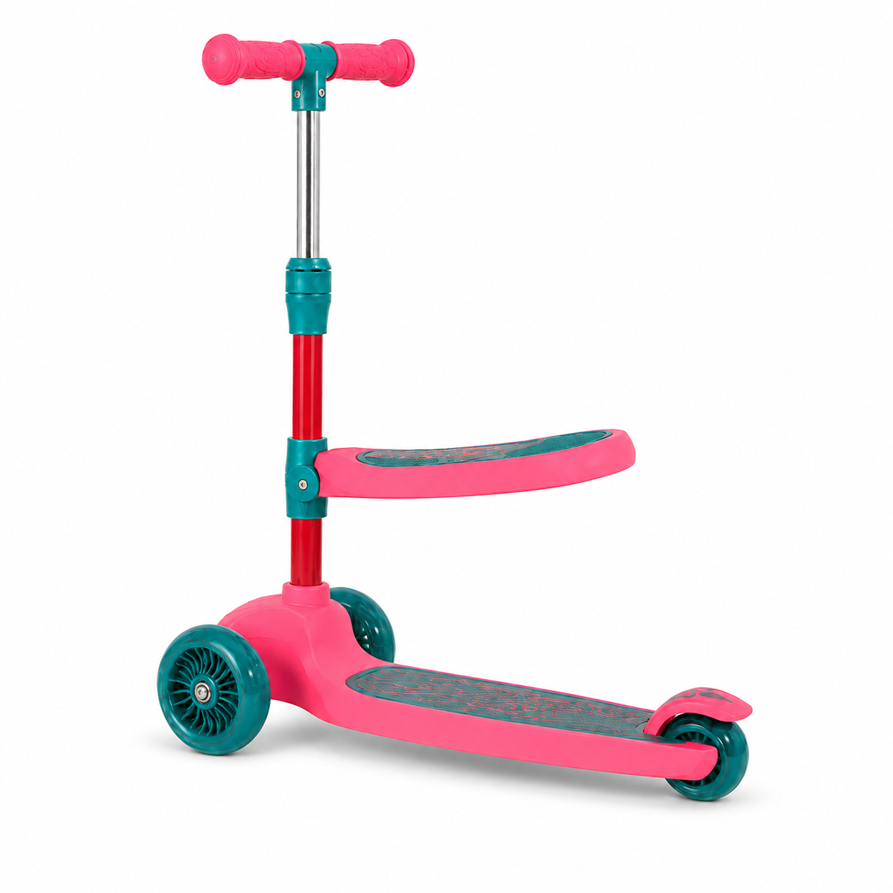 Kids Seat Scooty Ride-On Scooter with Support Seat