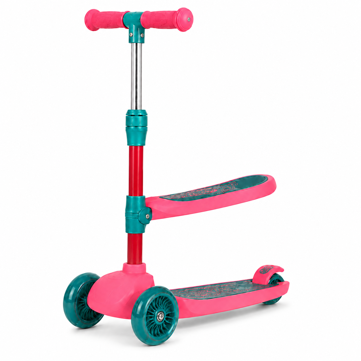 Kids Seat Scooty Ride-On Scooter with Support Seat