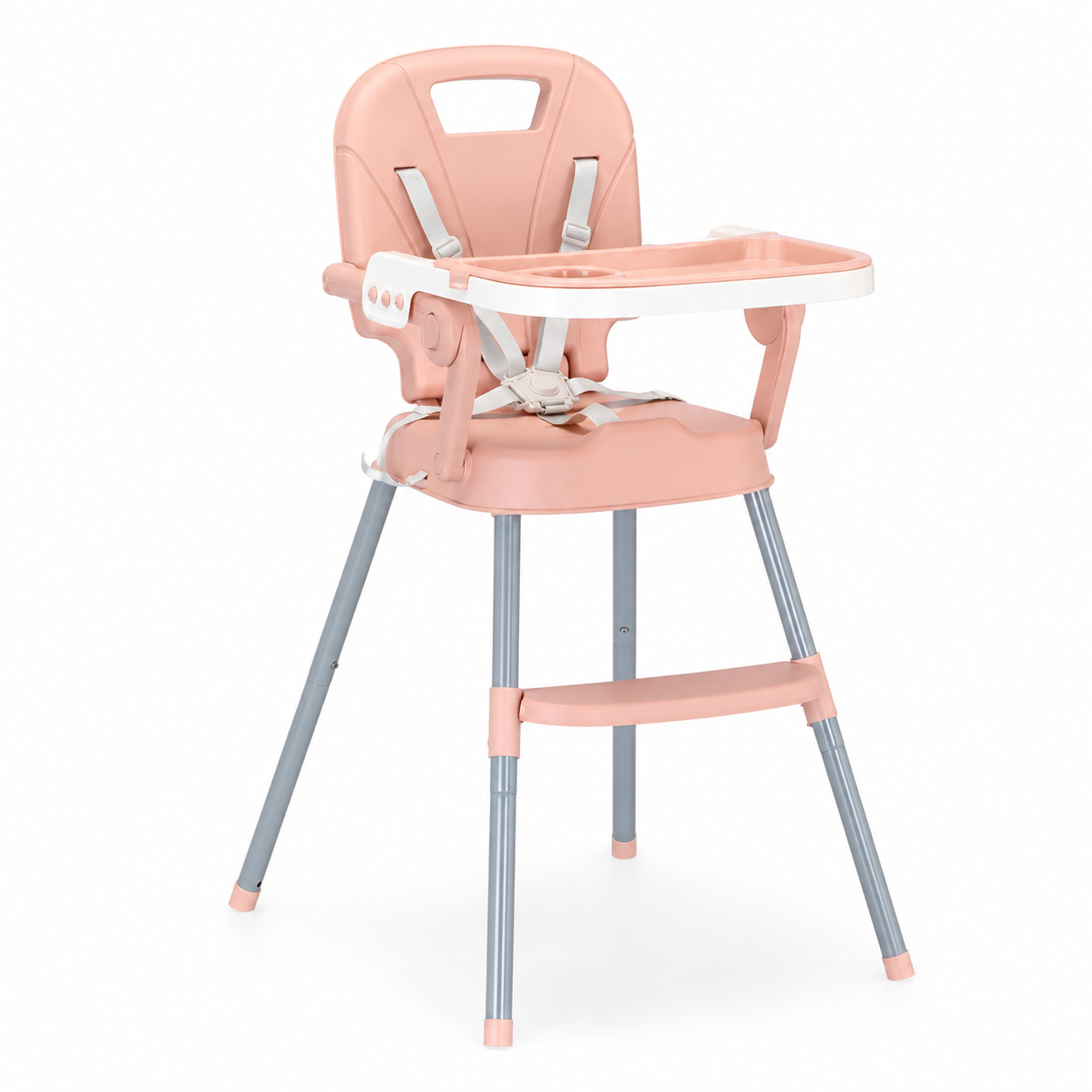 Baby High Chair with Feeding Tray and Support Seat