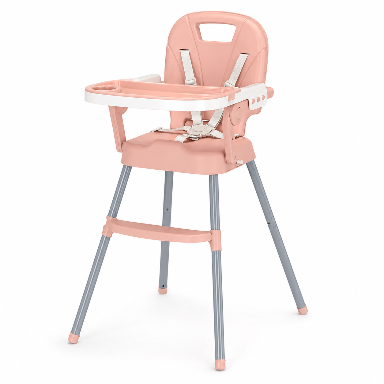 Baby High Chair with Feeding Tray and Support Seat