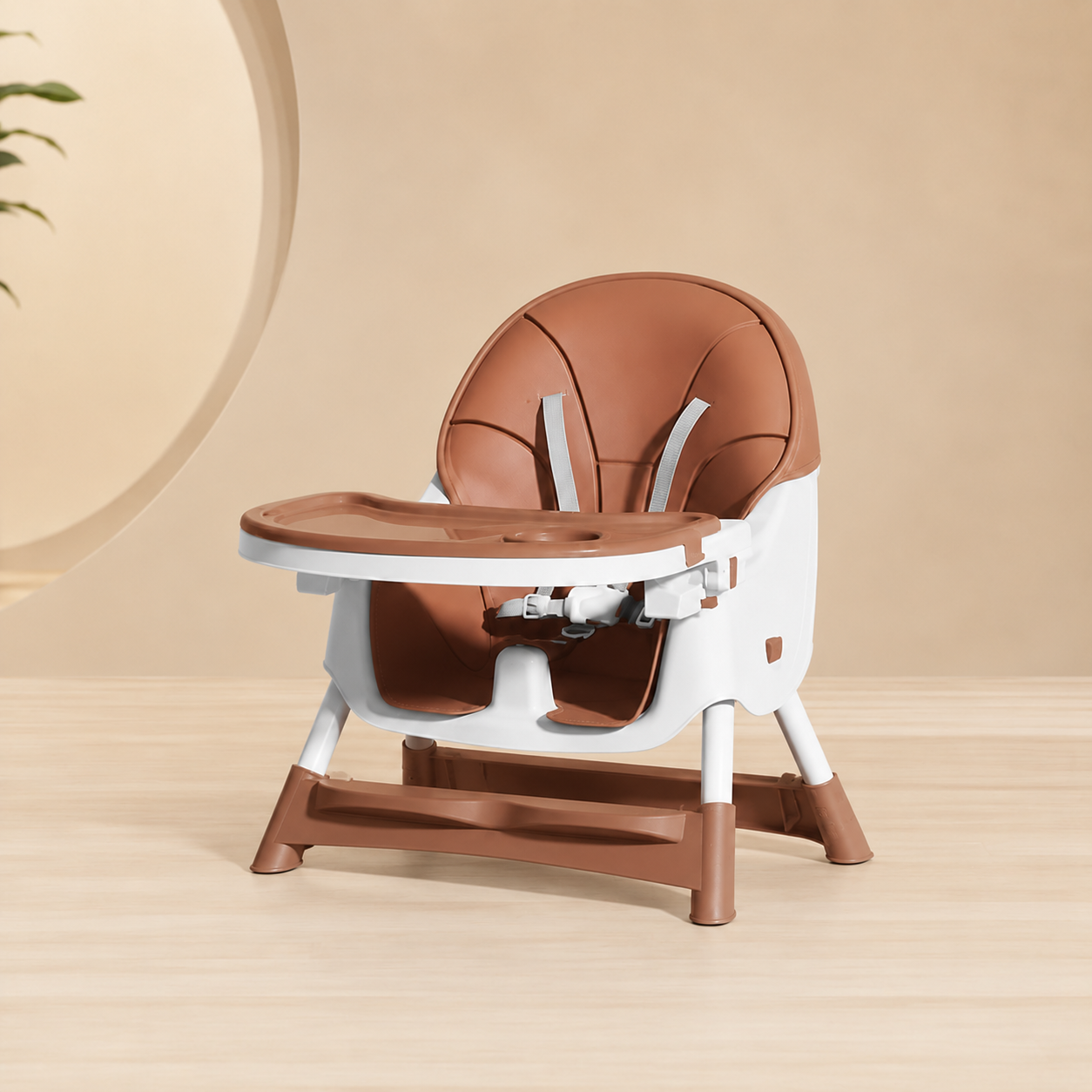 Baby Feeding High Chair with Tray and Footrest