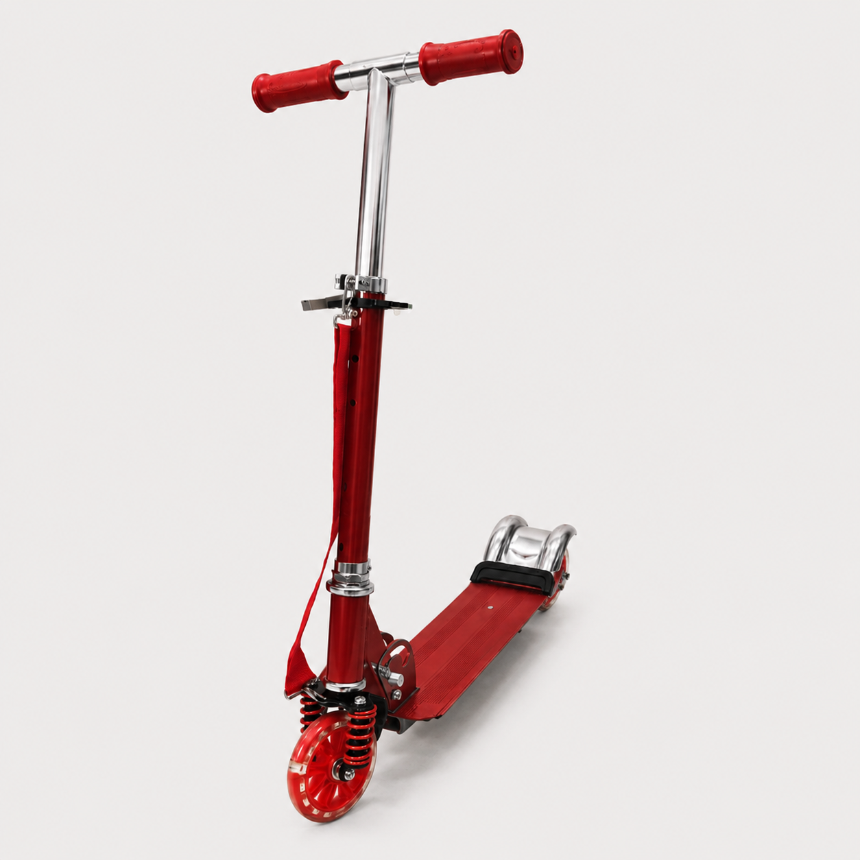 Heavy Metal Kick Scooter with Adjustable Handle
