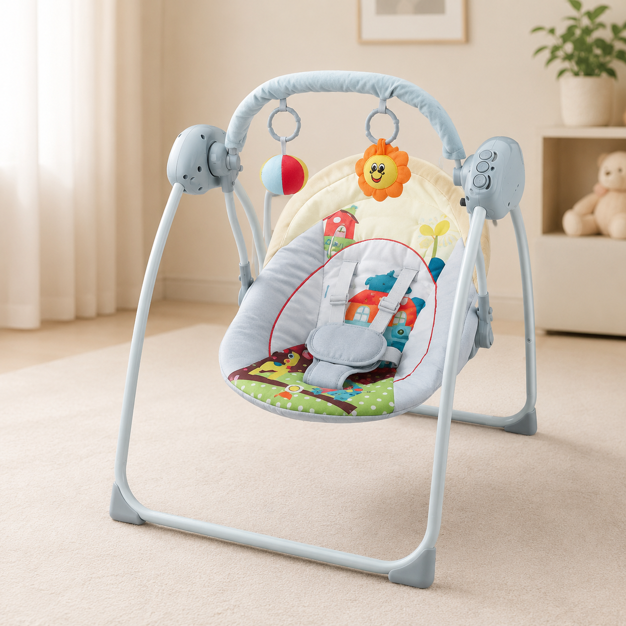 Baby Electric Swing Rocker with Music and Timer