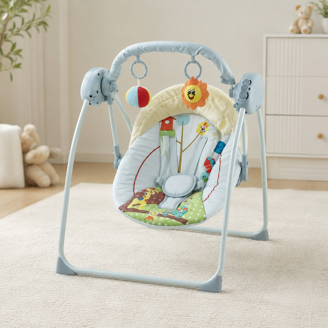 Baby Electric Swing Rocker with Music and Timer
