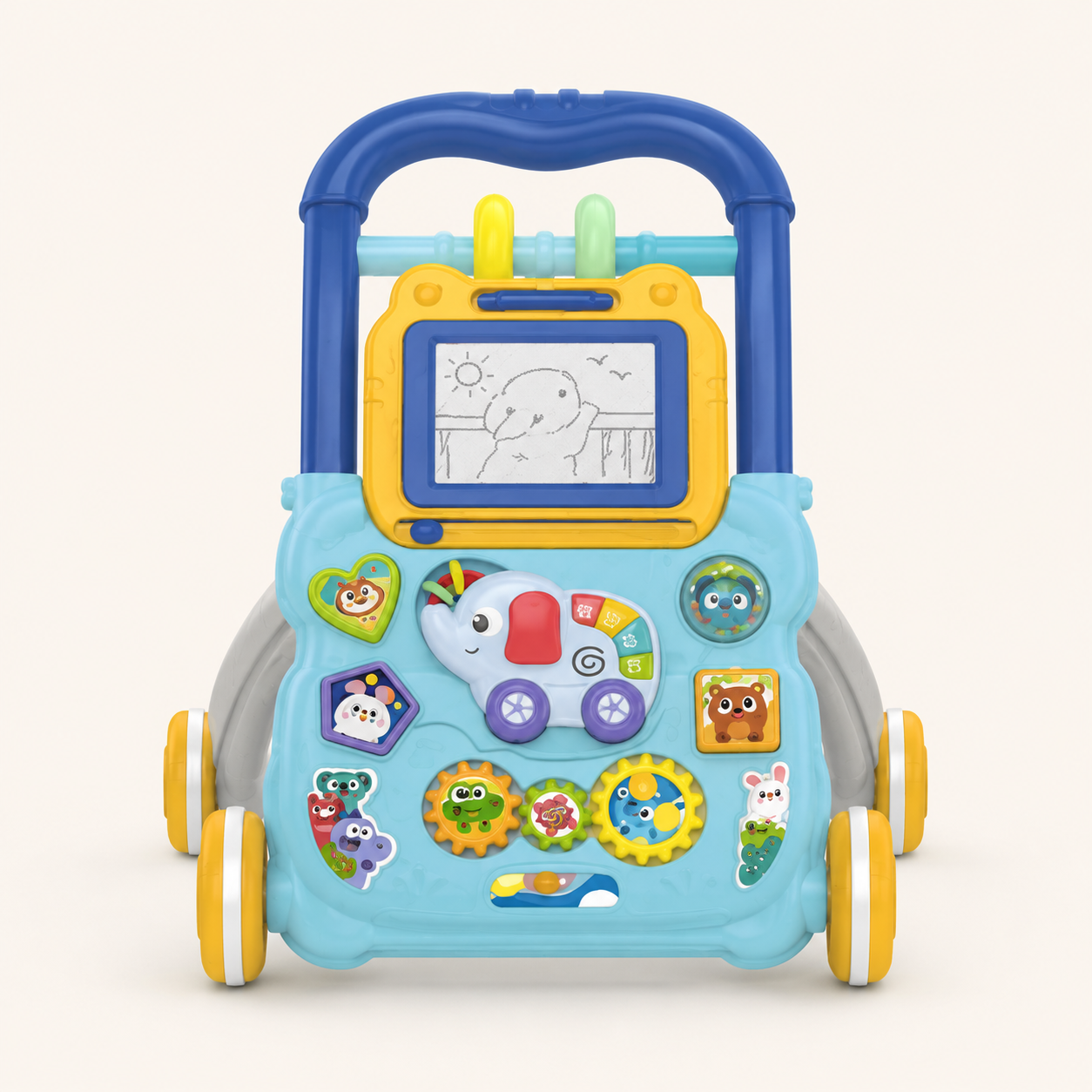 Baby Activity Walker with Music and Learning Toys
