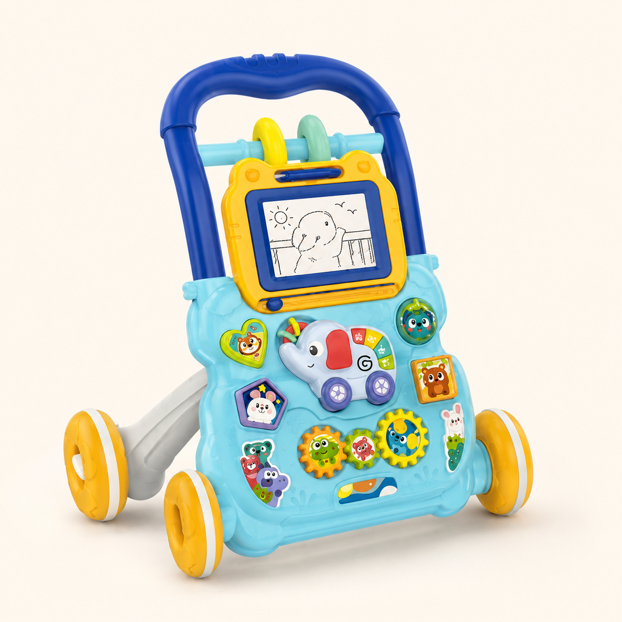 Baby Activity Walker with Music and Learning Toys