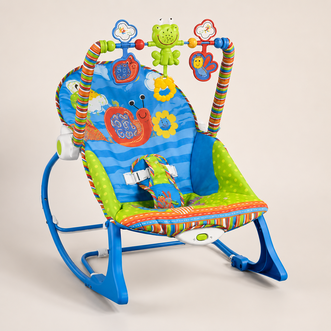 Baby Rocker Seat with Gentle Motion Support