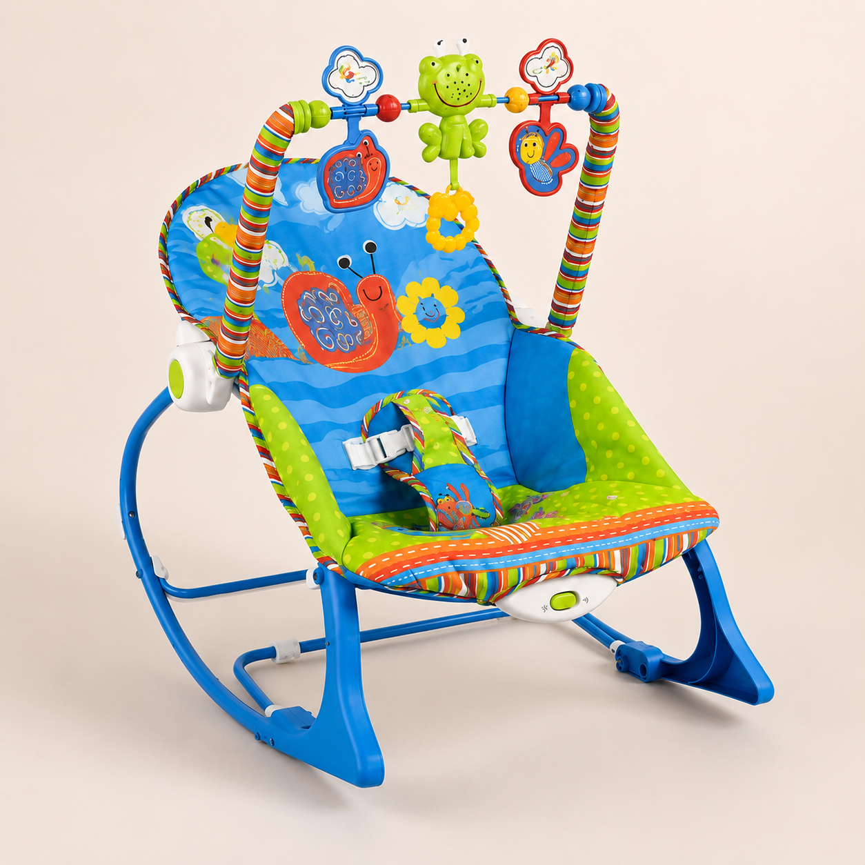 Baby Rocker Seat with Gentle Motion Support