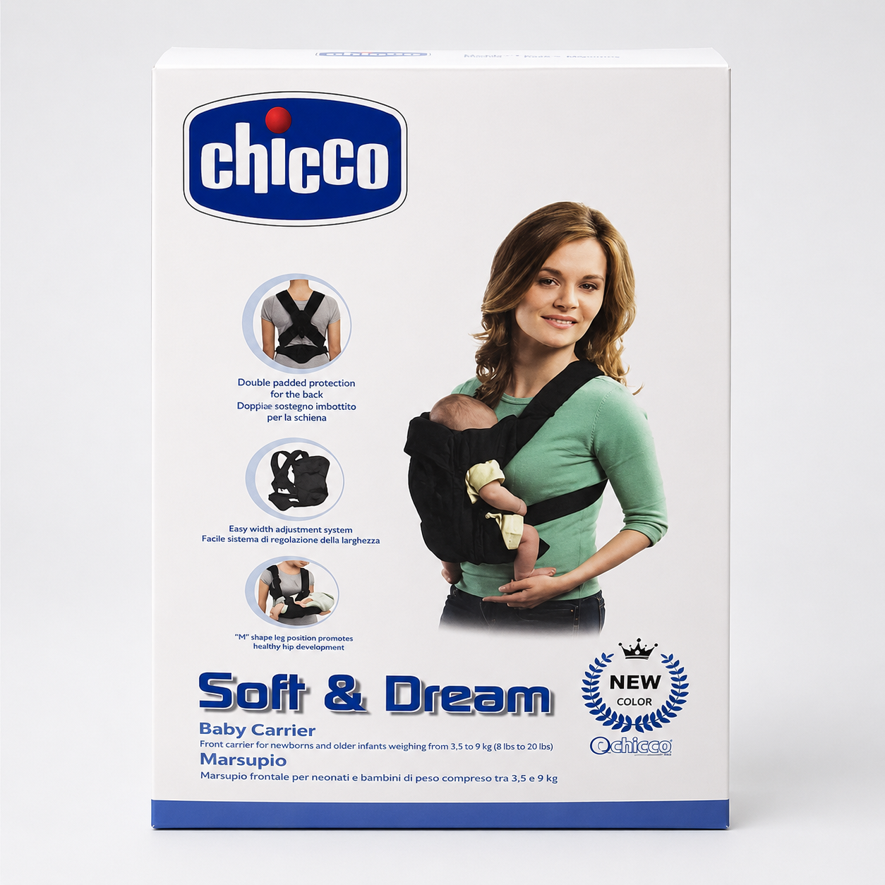 Baby Carrier Belt with Adjustable Shoulder Support