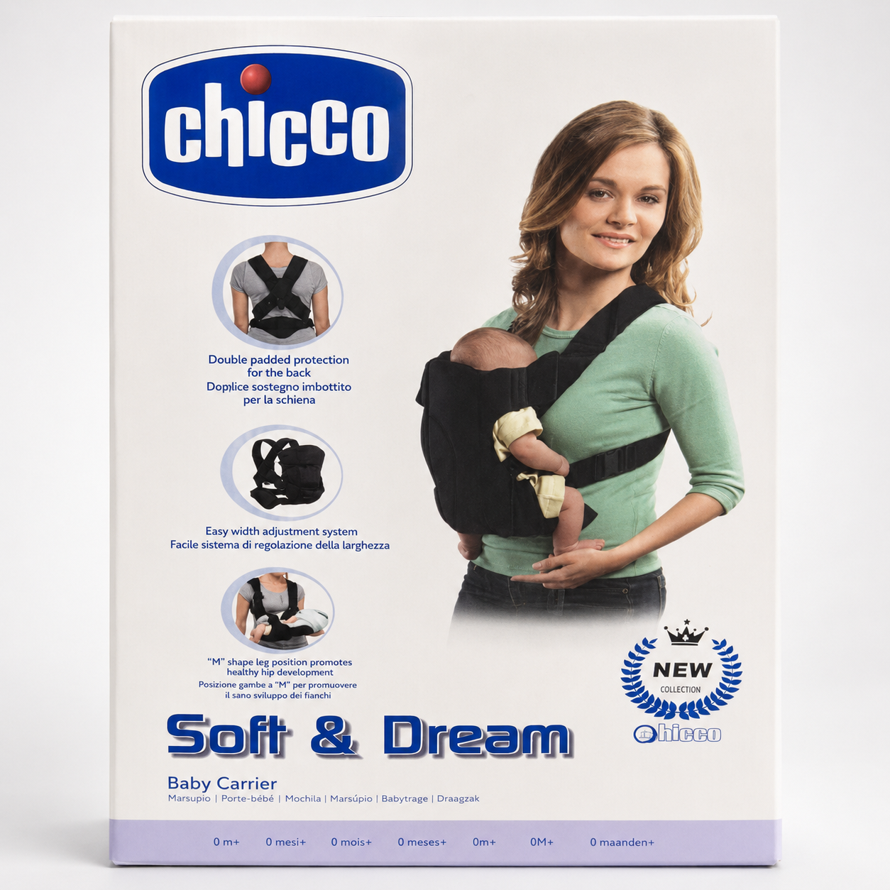 Baby Carrier Belt with Adjustable Shoulder Support