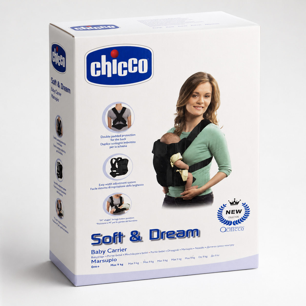 Baby Carrier Belt with Adjustable Shoulder Support