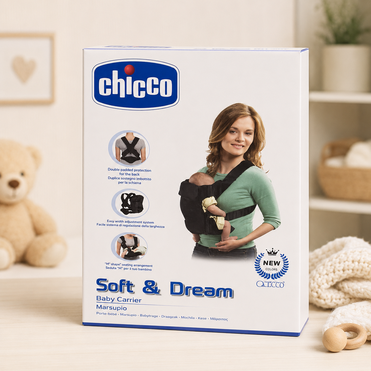 Baby Carrier Belt with Adjustable Shoulder Support