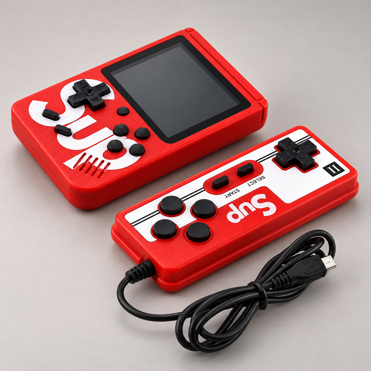 SUP Handheld Game Console with Wired Controller