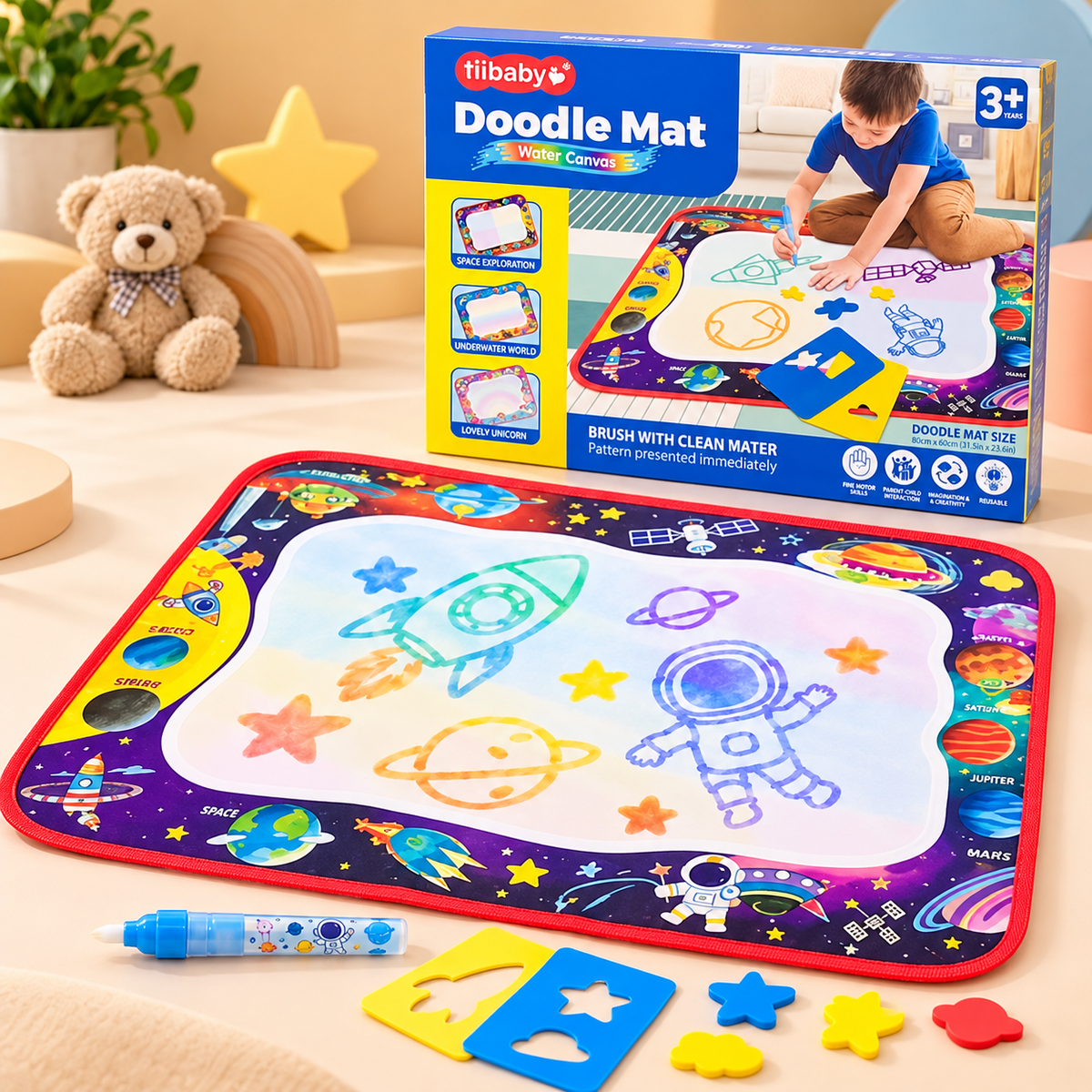 Water Doodle Drawing Mat