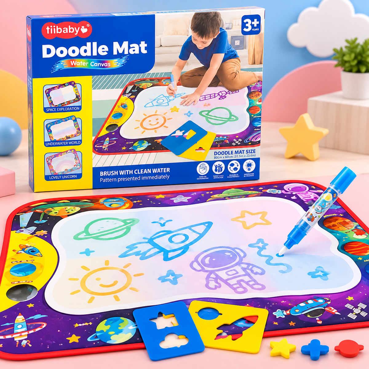 Water Doodle Drawing Mat