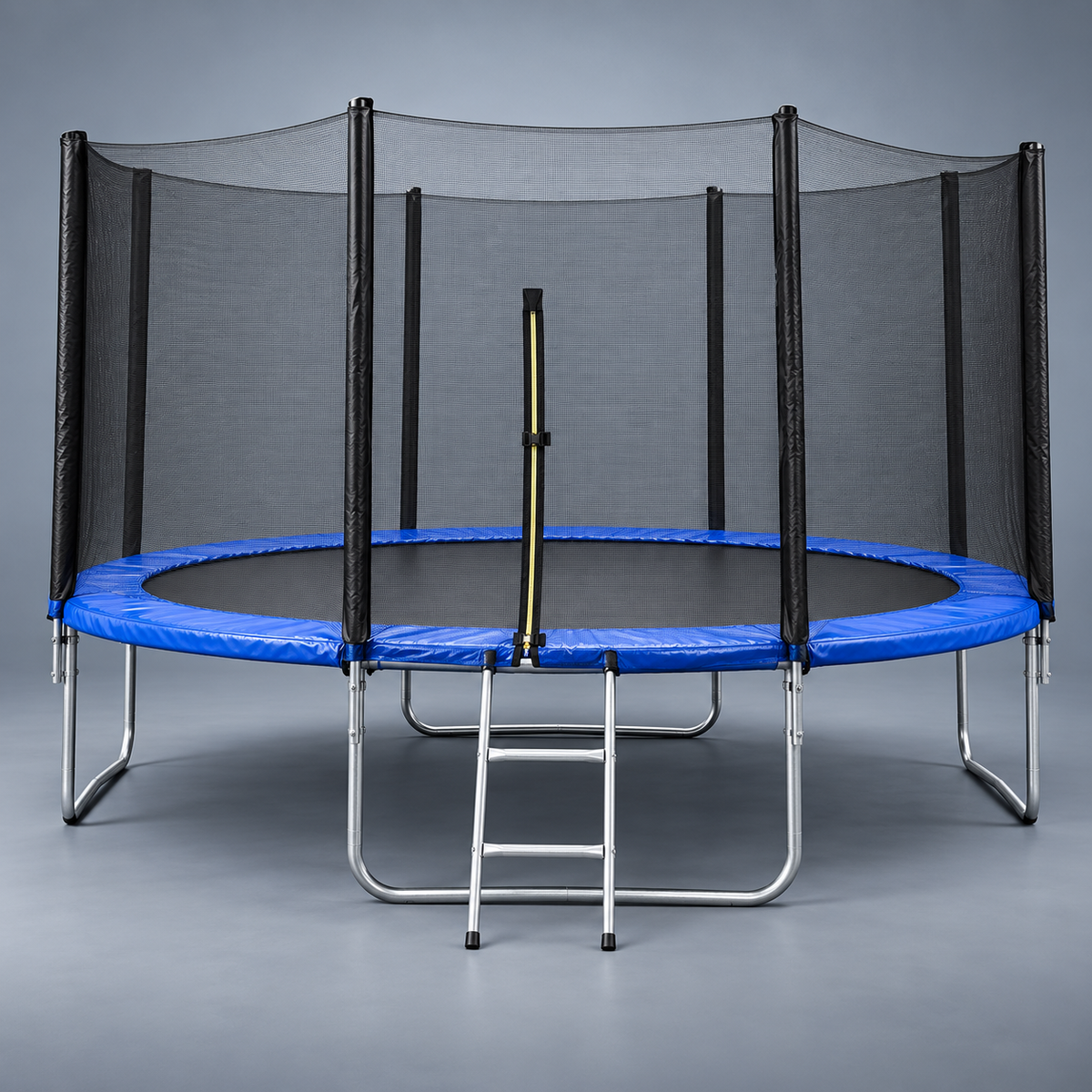16 ft Outdoor Trampoline with Enclosure and Ladder