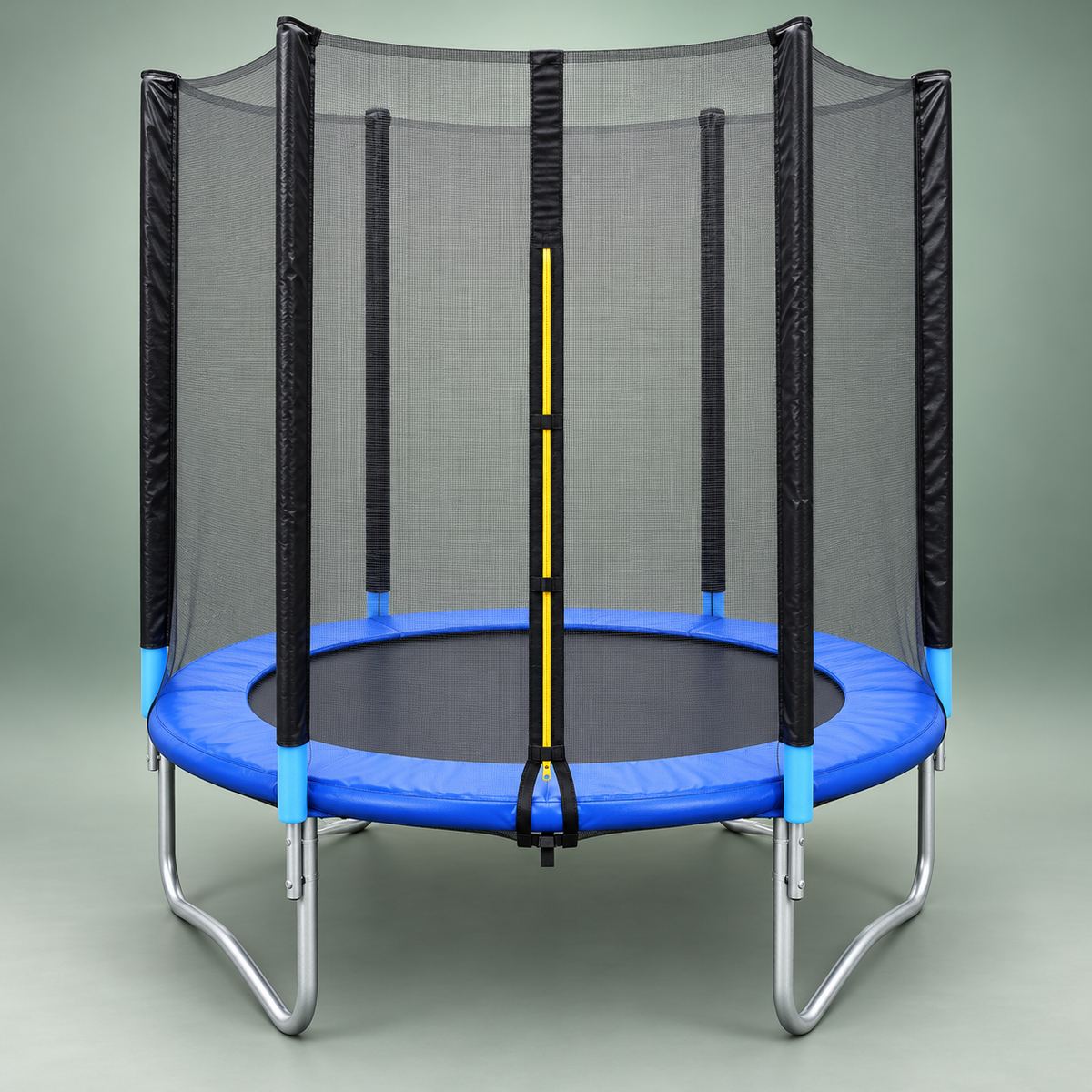 6 ft Kids Trampoline with Safety Enclosure