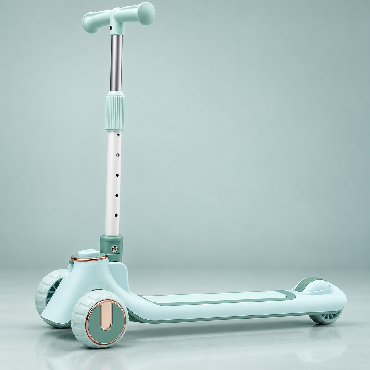 TPS-D002 Mint Three-Wheel Kids Scooter