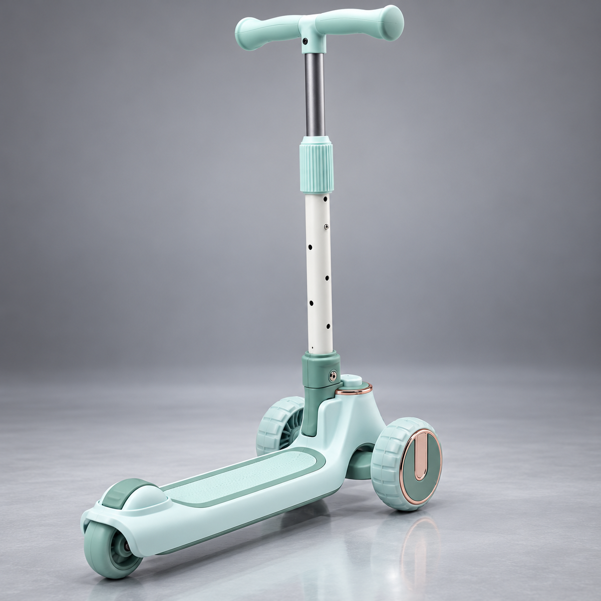 TPS-D002 Mint Three-Wheel Kids Scooter