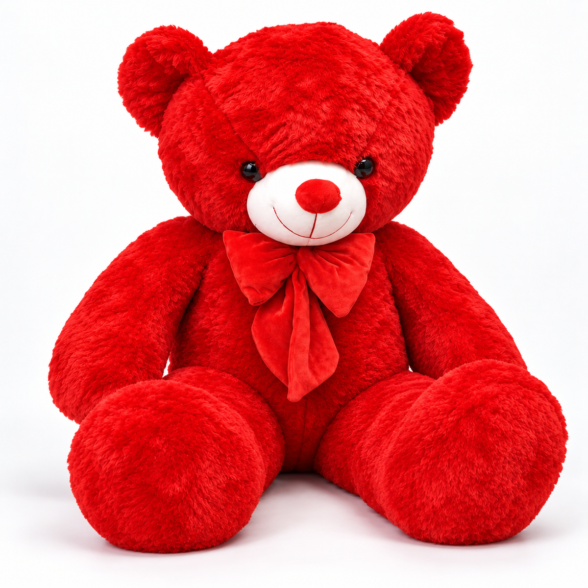 Giant Red Teddy Bear Plush – Oversized Cuddly Gift