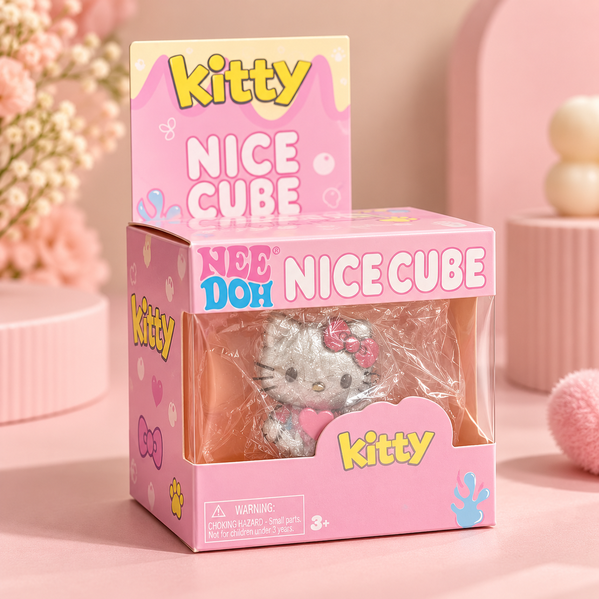 Kitty Nice Cube Squishy Fidget Toy